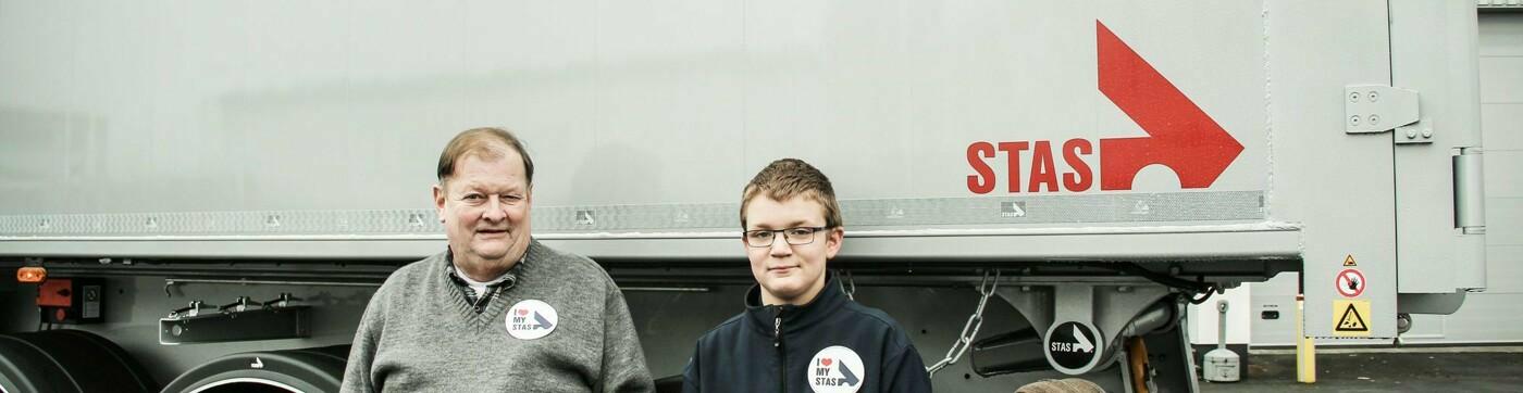 Marc Pinguet et son petit-fils – STAS inscrit dans les gènes