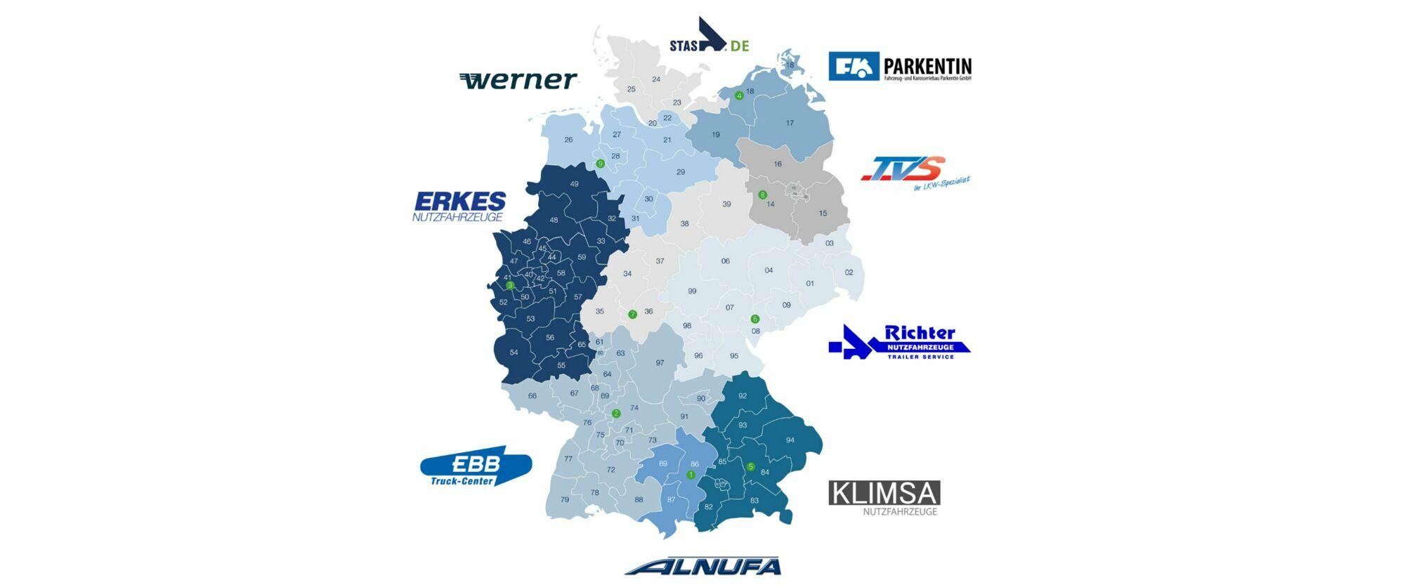 2 brand-new STAS dealers in Germany