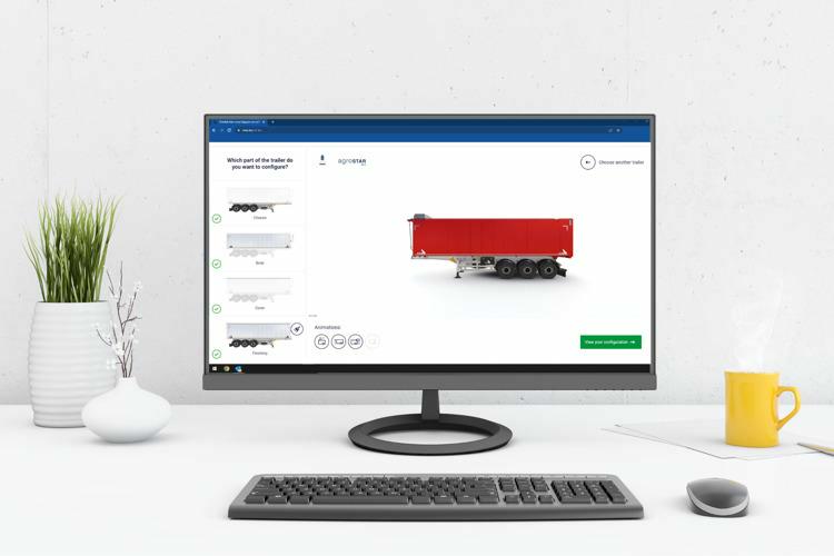 Configure your own STAS trailer in 4 steps with the STAS configurator