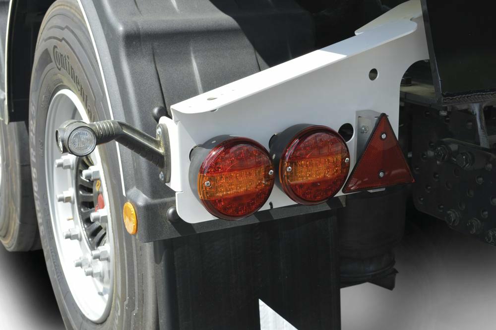 2 x 2 round LED rear lights