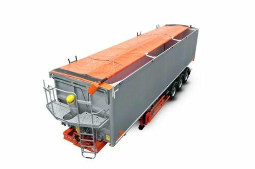 Cramaro Overquick automatic sheeting system for tippers