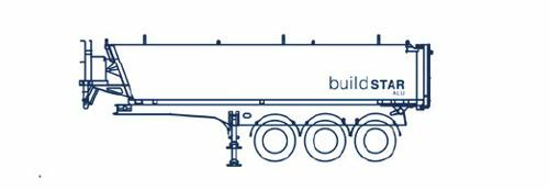 Sloping front bulkhead, straight rear door, 7-metres long