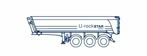 Skośna przednia ścianka działowa, proste tylne drzwi
