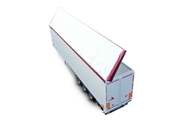 single winged hydraulic roof system