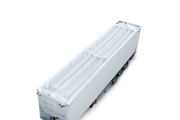 double winged hydraulic roof system with hydraulic rear door
